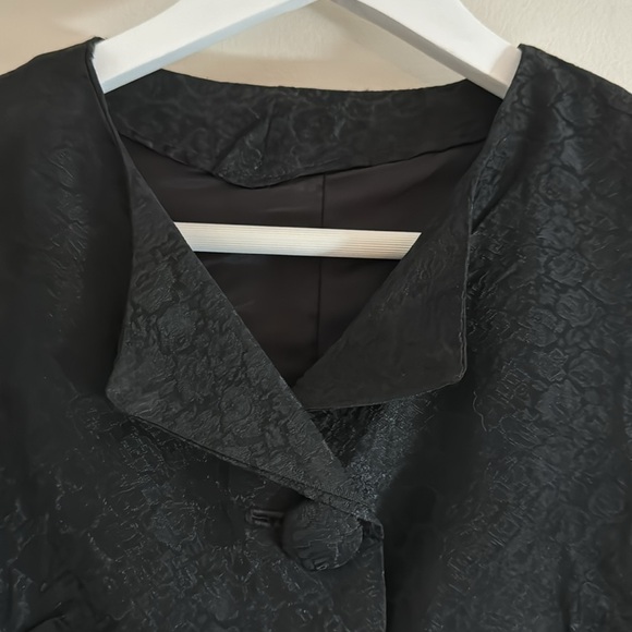 Vintage Jackie O/Audrey Hepburn '60s 'Little black dress' with jacket - Picture 14 of 15